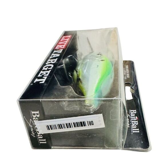 Threadfin Shad CB,DD, Metallic Citrus Shad  LIVETARGET-LURES TDD90D823 - Picture 6 of 7